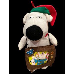 Family Guy Brian Dog With TV Frame With Family Photo Xmas‎ 2008 Commonwealth 8”